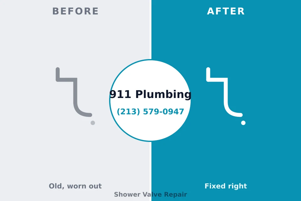 Before and after: plumbing company Forestdale, MA